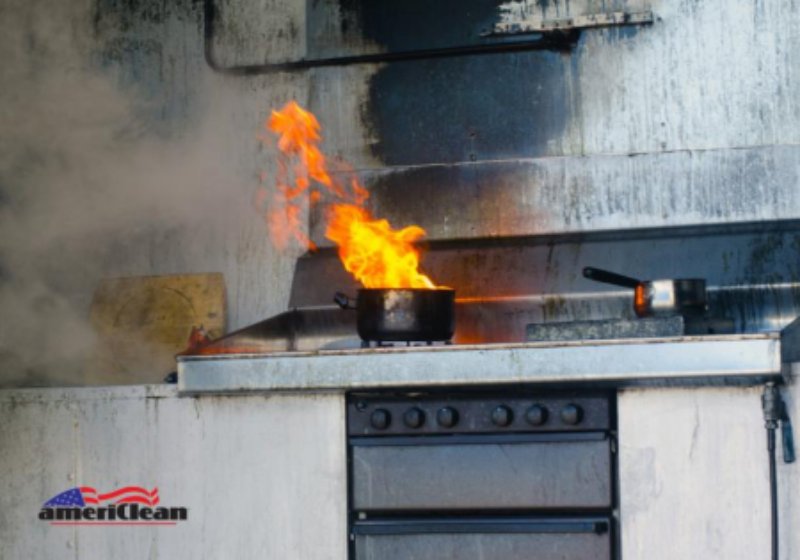 What to Do After a Commercial Kitchen Fire - AmeriClean